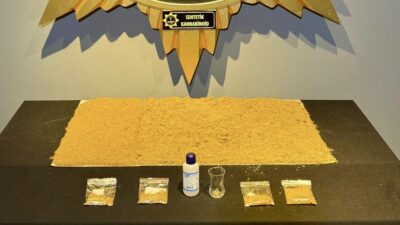 Malatya’da İl Emniyet Müdürlüğü ekiplerince yürütülen çalışmalarda 1 kilo 499