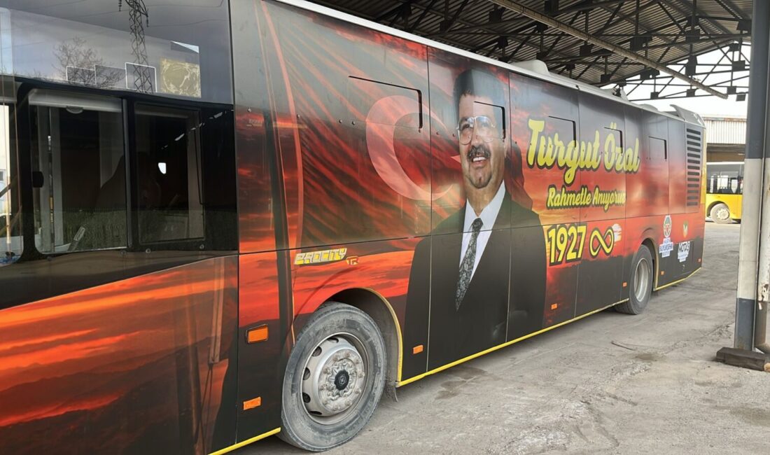MOTAŞ tarafından hazırlanan ve Turgut Özal’ın anısını yaşatacak özel tasarımlı