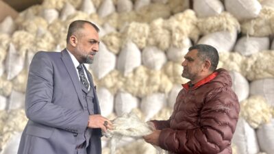 Malatya’da kurulan yün işleme fabrikasıyla küçükbaş hayvanlardan elde edilen yünler