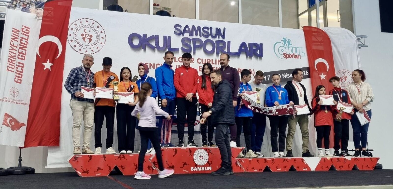 Erkenek Şehit Gökhan Kuzu Anadolu Lisesi, okul sporları kapsamında düzenlenen