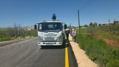 Şanlıurfa Büyükşehir Belediyesi, kırsal ulaşım altyapısını güçlendirmek amacıyla başlattığı çalışmalar