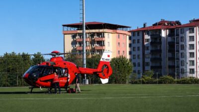 Malatya’nın Darende ilçesinde solunum yetmezliği yaşayan 7 aylık erkek bebek,