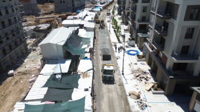 Battalgazi Belediyesi, Malatya çarşı merkezinde devam eden inşa çalışmaları nedeniyle