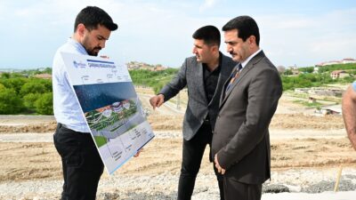 &nbsp;Battalgazi Belediyesi tarafından hayata geçirilen Çarşıbaşı Rekreasyon Alanı Projesi’nde çalışmalar