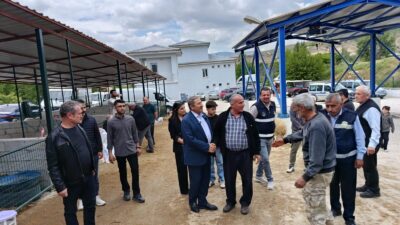 Darende Belediye Başkanı Alican Bozkurt, Kurban Bayramı öncesi canlı hayvan