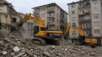 Deprem bölgelerinde ağır hasarlı ve riskli yapılara ilişkin açılan binlerce