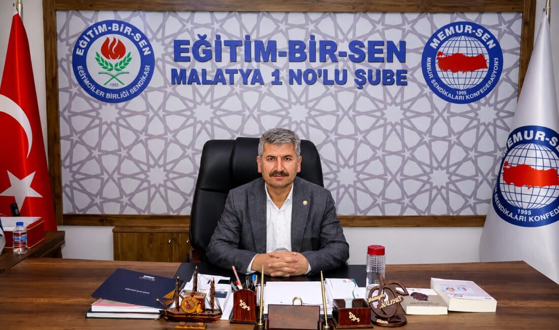 Eğitim-Bir-Sen 444 Bin 454 Üye İle Rekor Kırdı Eğitim-Bir-Sen Malatya İl Temsilcisi Hüseyin Söylemez, sendikanın Türkiye genelinde 444
