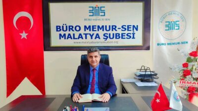 Büro Memur-Sen Malatya Şube Başkanı Mehmet Kahraman, Nisan ayı enflasyon