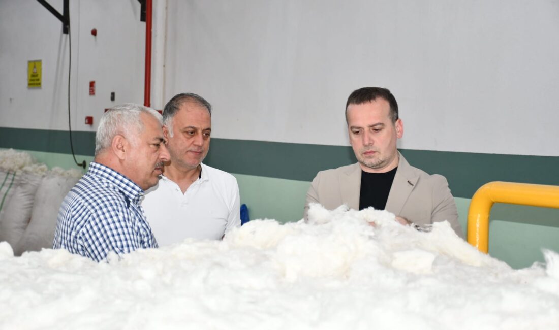 MAGİNDER Başkanı Salih Karademir, Birinci Organize Sanayi Bölgesine yaptığı ziyarette,