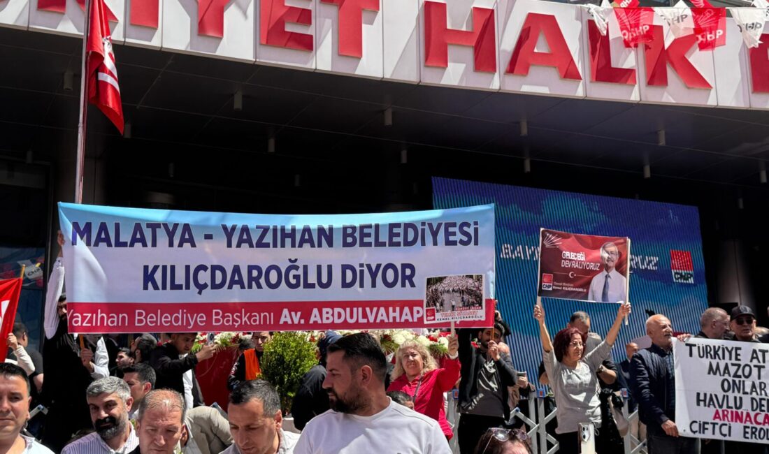 Kılıçdaroğlu’na Malatya’dan Destek Çıkarması CHP Genel Merkezi’nde bugün düzenlenecek bayramlaşma programı öncesi Malatya’dan çok