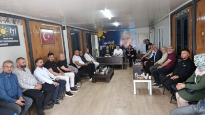 İYİ Parti Malatya İl Başkanlığı tarafından düzenlenen bayramlaşma programında birlik,