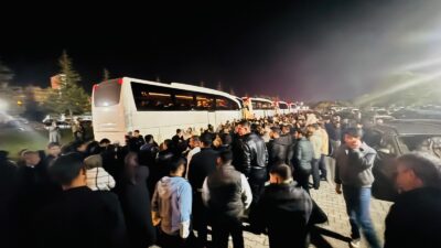 Malatya’dan kutsal topraklara gidecek ikinci hac kafilesi, düzenlenen törenle dualar