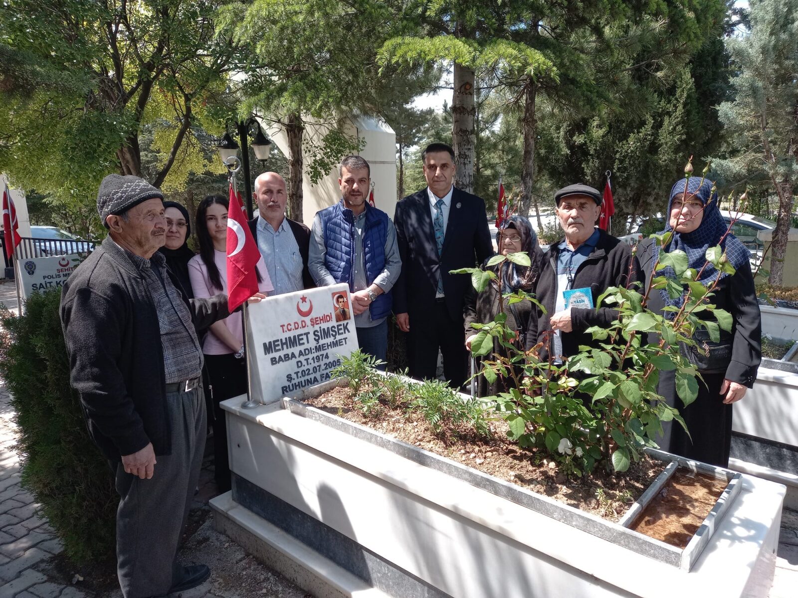 Şehitler Bayram Öncesi Dualarla Anıldı Malatya Gazi ve Şehit Aileleri Derneği tarafından Kurban Bayramı öncesi