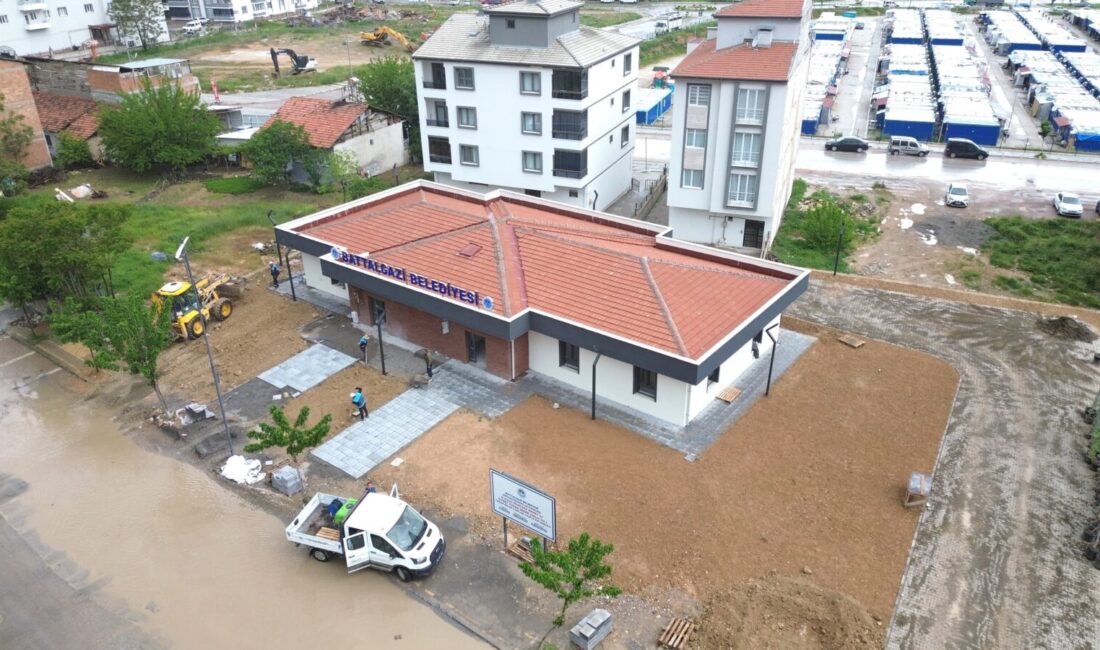 Battalgazi Belediyesi tarafından Selçuklu Mahallesi’nde hayata geçirilen taziye evi projesinde