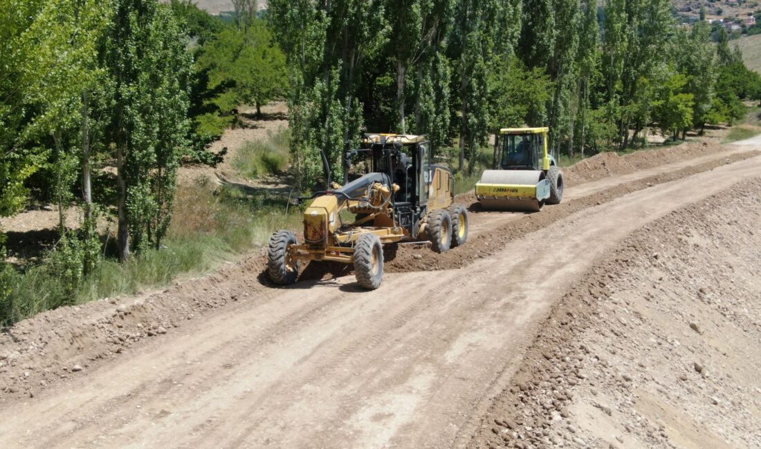 Balaban–Esenbey Grup Yolunda Büyük Dönüşüm Malatya Büyükşehir Belediyesi merkez ve kırsalda yol yapım ve asfaltlama