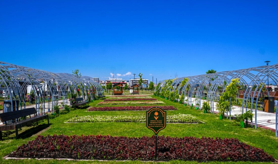 Malatya Büyükşehir Belediyesi Park ve Bahçeler Dairesi Başkanlığı kent estetiğini