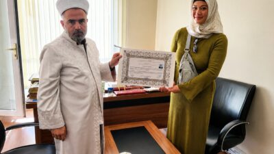Evlilik sonrası Malatya’ya yerleşen Tayland asıllı Chang Katrina, düzenlenen ihtida