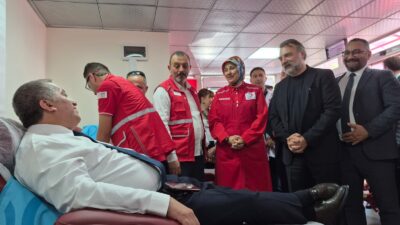 Türk Kızılayı, Malatya’da gönüllü kan bağışını teşvik etmek amacıyla hizmet