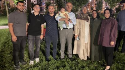 Malatya Büyükşehir Belediye Başkanı Sami Er, Yüzüncü Yıl Kent Parkı’nda