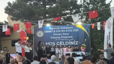 Darende Belediyesi Sanat ve Eğitim Atölyesi’nin dönem sonu programında tarihi