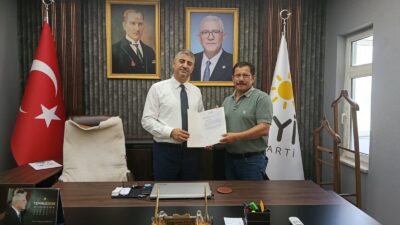 İYİ Parti Genel Merkezinin kararıyla Ahmet Çakır, yeniden Darende İlçe