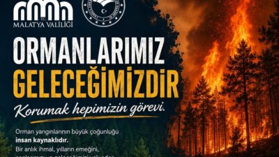 Malatya Valiliği, yaz aylarında artan sıcaklık, düşük nem ve kuvvetli
