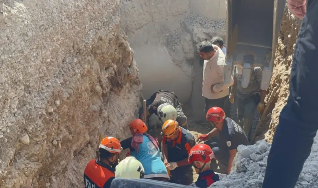Malatya’nın Yeşilyurt ilçesine bağlı İkizce TOKİ konutları bölgesinde yol yapım