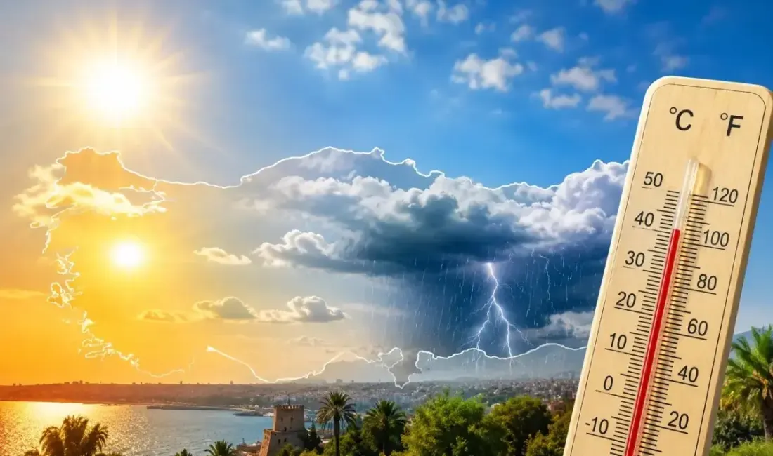 Malatya’da Termometreler 37 Dereceyi Görecek Meteoroloji Genel Müdürlüğü, serin ve yağışlı havanın yeni haftayla birlikte
