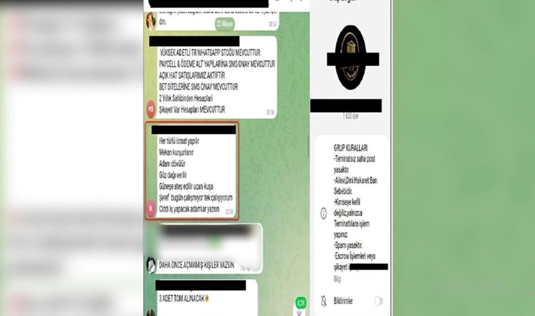 Türkiye genelinde sosyal medya ve iletişim platformları üzerinden tetikçilik ve