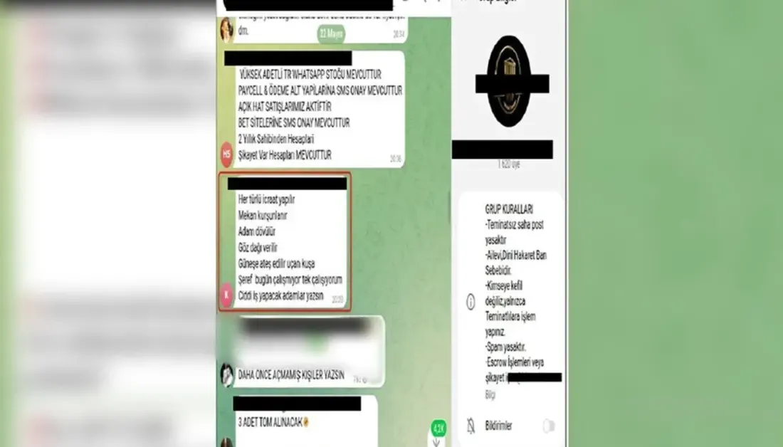 Türkiye genelinde sosyal medya ve iletişim platformları üzerinden tetikçilik ve