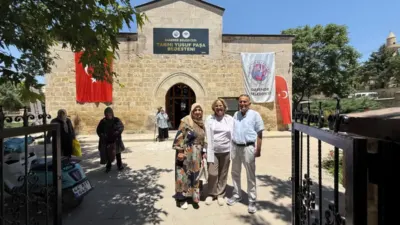 Vakıflar eski Genel Müdürü Mehmet Gültekin, Darende ilçesindeki Tarihi Yusuf