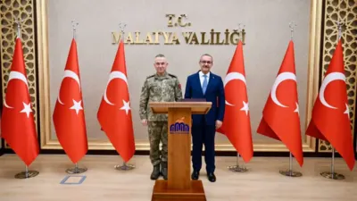 2’nci Ordu Komutanlığı görevine başlayan Korgeneral Gültekin Yaralı, ilk ziyaretini