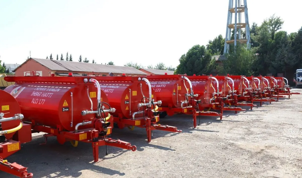 Adıyaman’da orman ve anız yangınlarına erken müdahale için temin edilen
