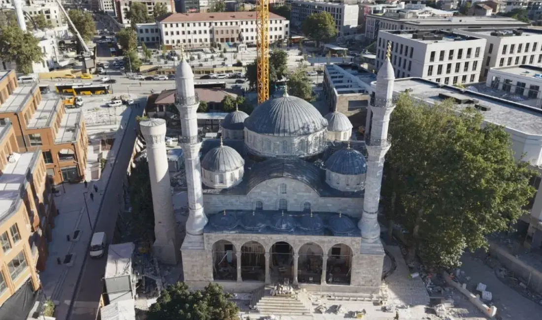 Yeni Cami’nin eylülde ibadete açılması planlanıyor Battalgazi Belediye Başkanı Bayram Taşkın ile AK Parti Malatya Milletvekili