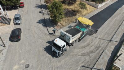 Battalgazi Belediyesi ekipleri, ilçe genelinde yol yapım, bakım ve onarım