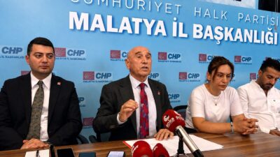 CHP Genel Başkan Yardımcısı Yıldırım Kaya, Kayısı üreticisinden deprem sonrası