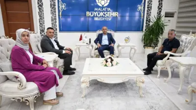 MTSO Başkanı Oğuzhan Ata Sadıkoğlu ile Meclis Üyesi Mustafa Bayındır’ın