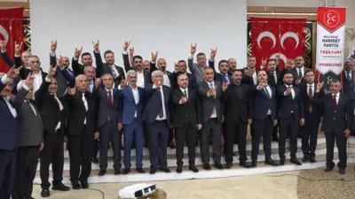 MHP Yeşilyurt İlçe Başkanlığının 15’inci Olağan Genel Kurulu’nda mevcut Başkan