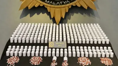 Malatya’da sokak satıcılarına yönelik düzenlenen narkotik operasyonunda 14 bin 900