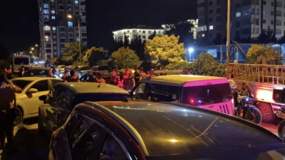 Malatya’da 100. Yıl Kent Parkı’ndaki konserin ardından yakın bir sokakta