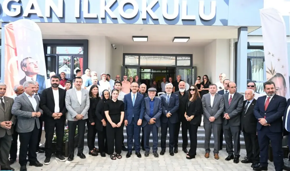 Malatya’da yapımı tamamlanan Bülent Erdoğan İlkokulu, Milli Eğitim Bakan Yardımcısı