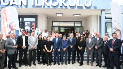 Malatya’da yapımı tamamlanan Bülent Erdoğan İlkokulu, Milli Eğitim Bakan Yardımcısı