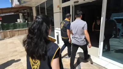 Malatya'daki operasyonda zorla çalıştırıldıkları değerlendirilen 12 kadın tespit edildi. Aramalarda