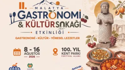 &nbsp; Malatya Kültür Yolu Festivali kapsamında düzenlenen Gastronomi & Kültür