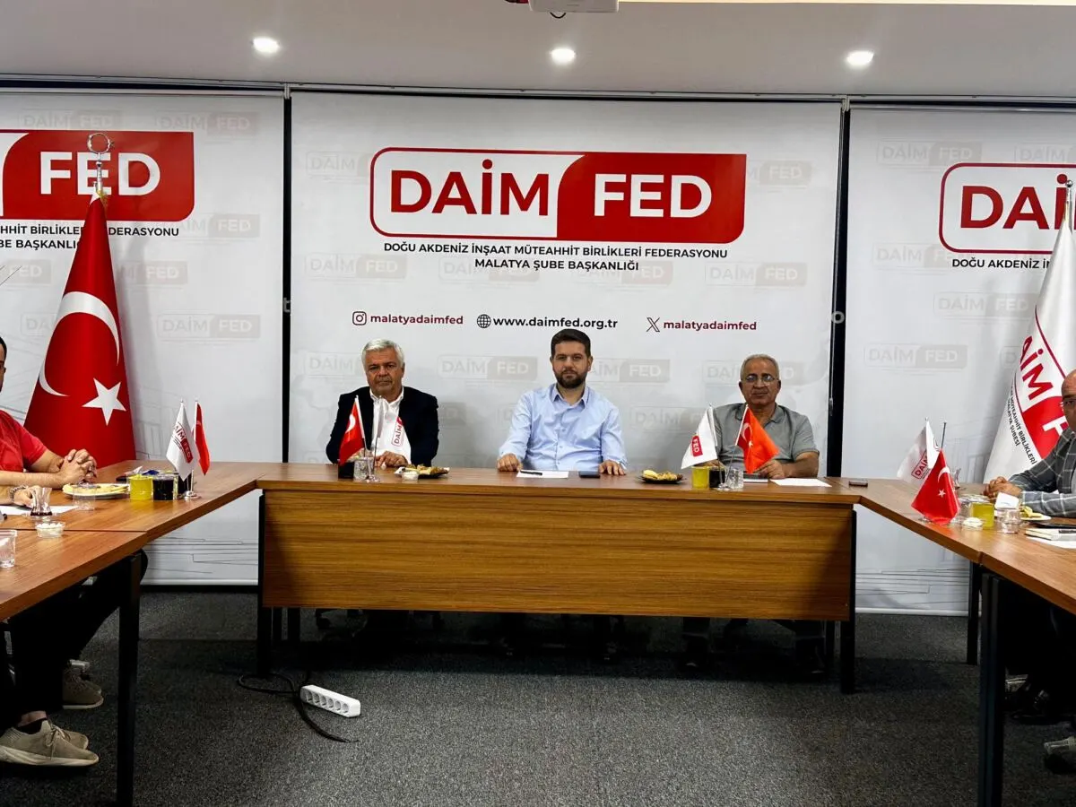 DAİMFED Malatya’nın ev sahipliğindeki toplantıda SGK ve iş sağlığı ve