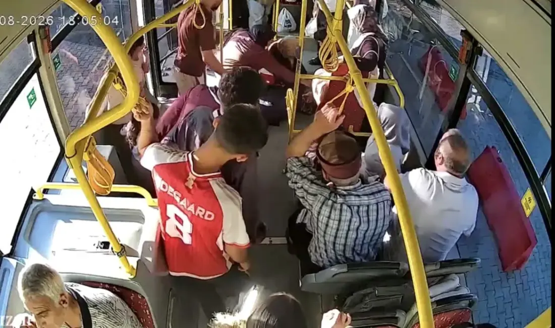 Malatya’da seyir halindeki halk otobüsünde bayılan yolcu, şoförün güzergâhı değiştirmesiyle