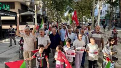 Kudüs Kardeşlik Platformu tarafından Gazze’ye insani yardımın engelsiz ulaştırılması talebiyle