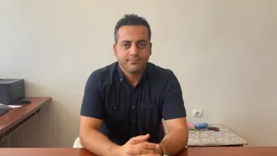 İdarecilik sınavında başarı elde eden Cihad Akbalık, Hekimhan Sakarya İlkokulunda