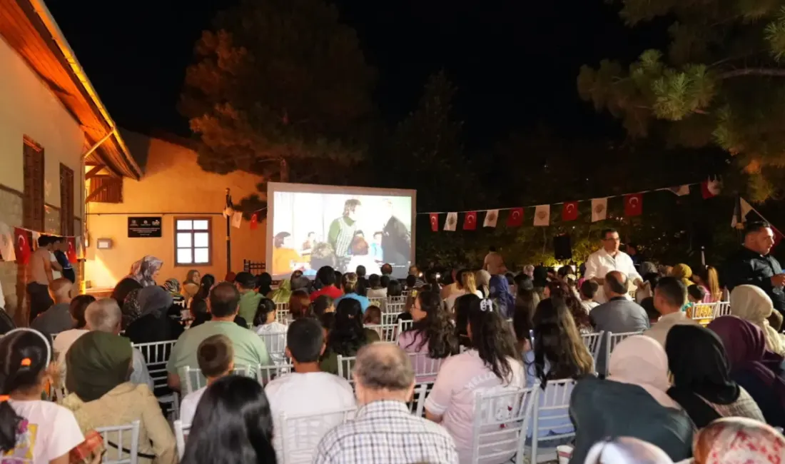 Darende Belediyesi’nin düzenlediği “Yaz Akşamları Darende’de Bir Başka Güzel” etkinliğinde