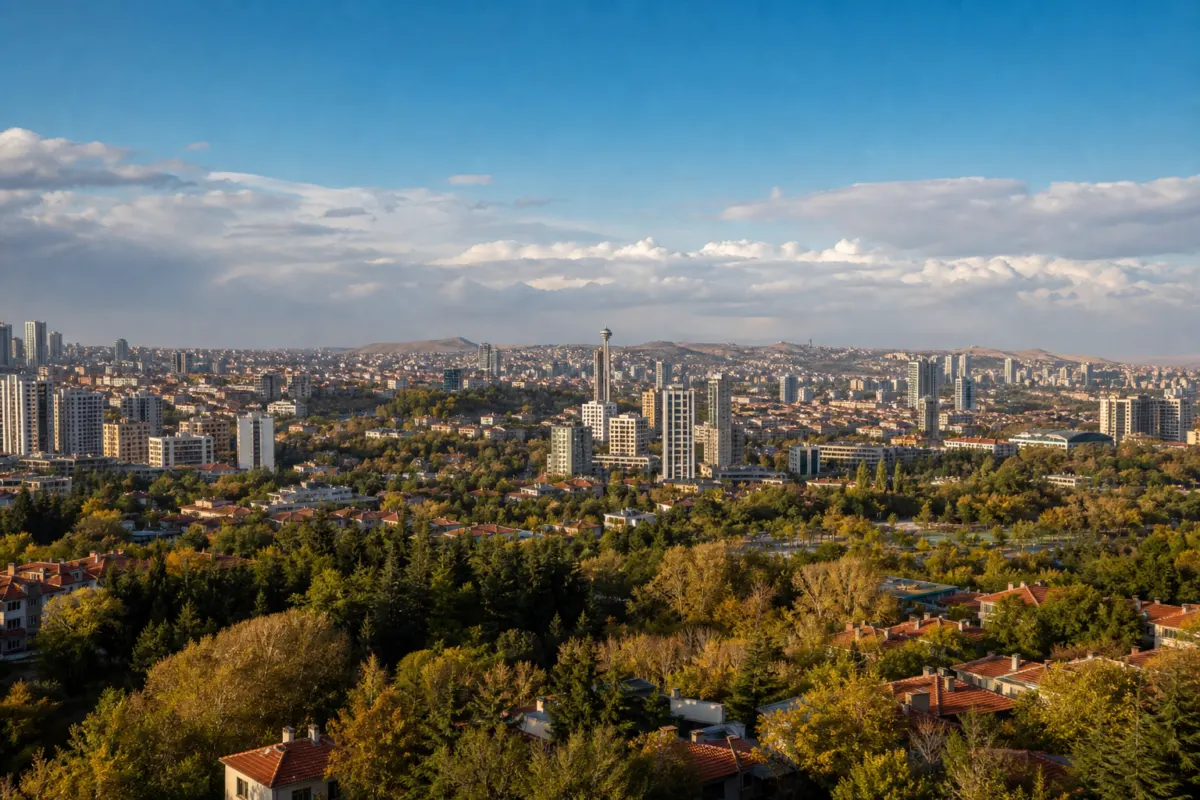 Ankara’da 28 Ağustos Cuma günü güneşli hava bekleniyor. Sıcaklık 28